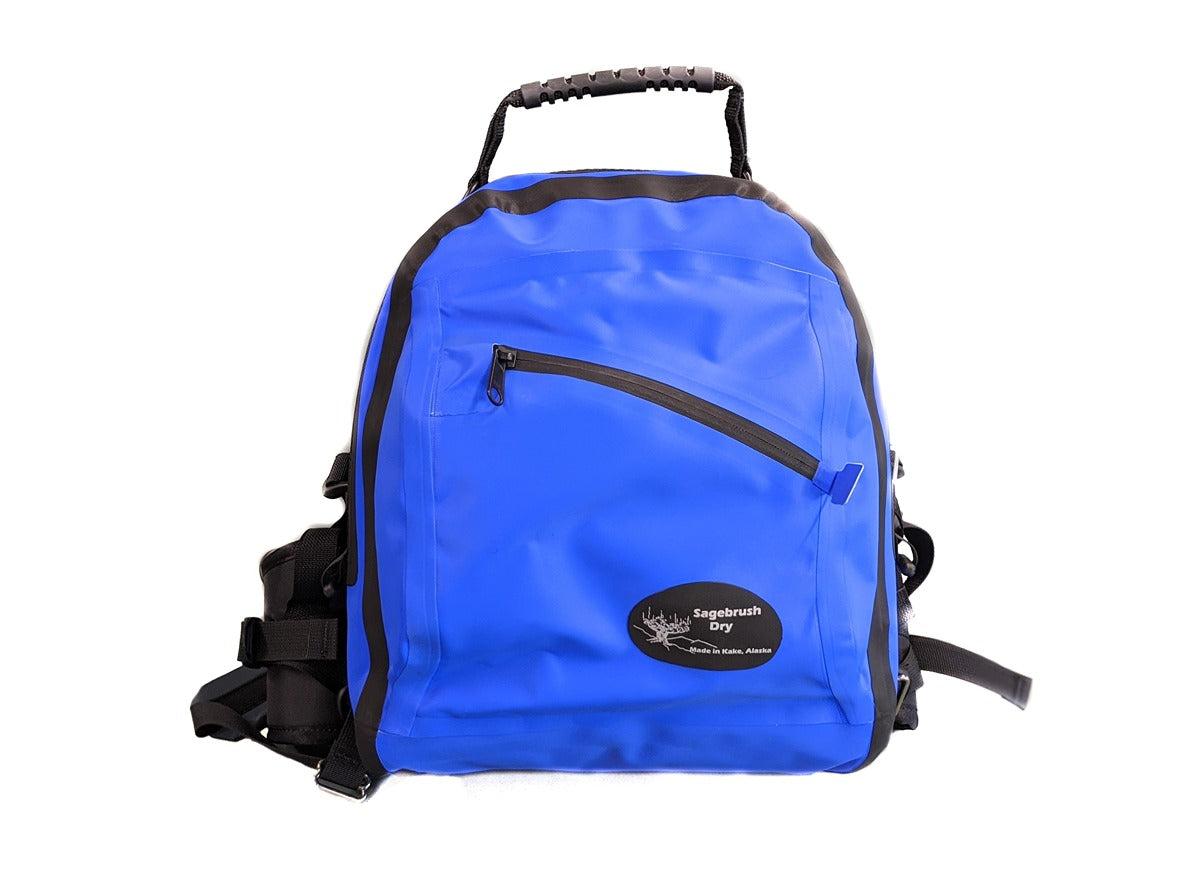 Sagebrush Dry Gear Blue Hip & Deck Pack