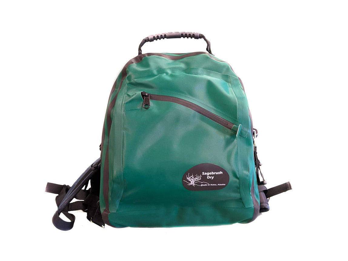 Sagebrush Dry Gear Green Hip & Deck Pack