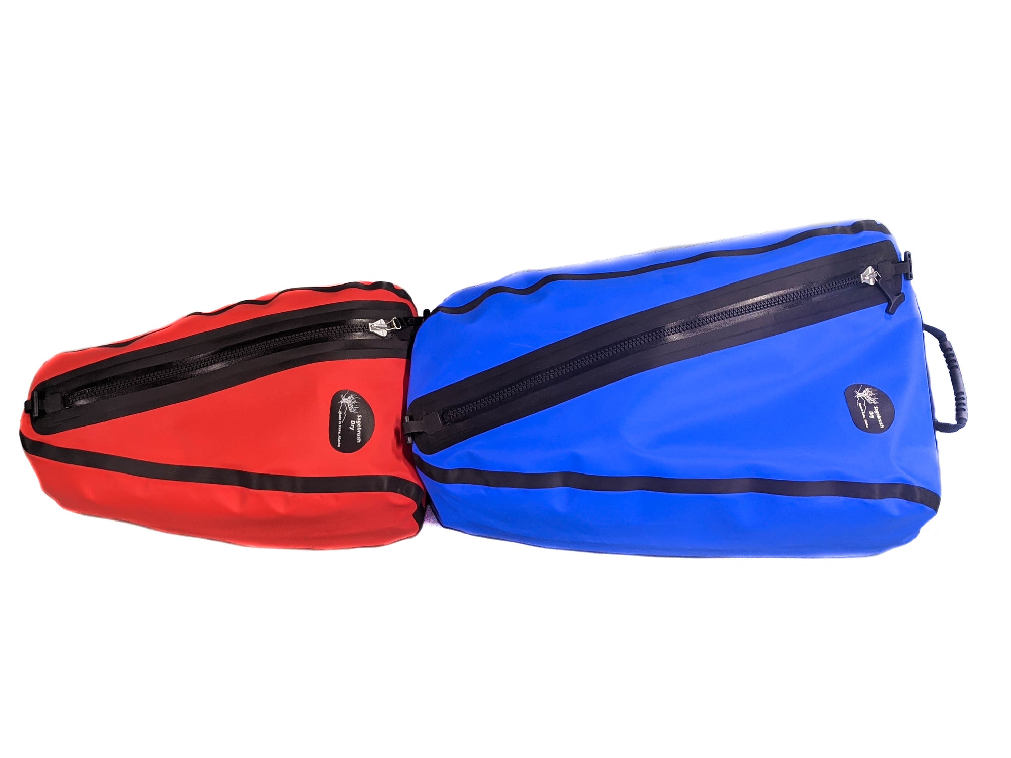 Sagebrush Dry Red and Blue Midship Bag